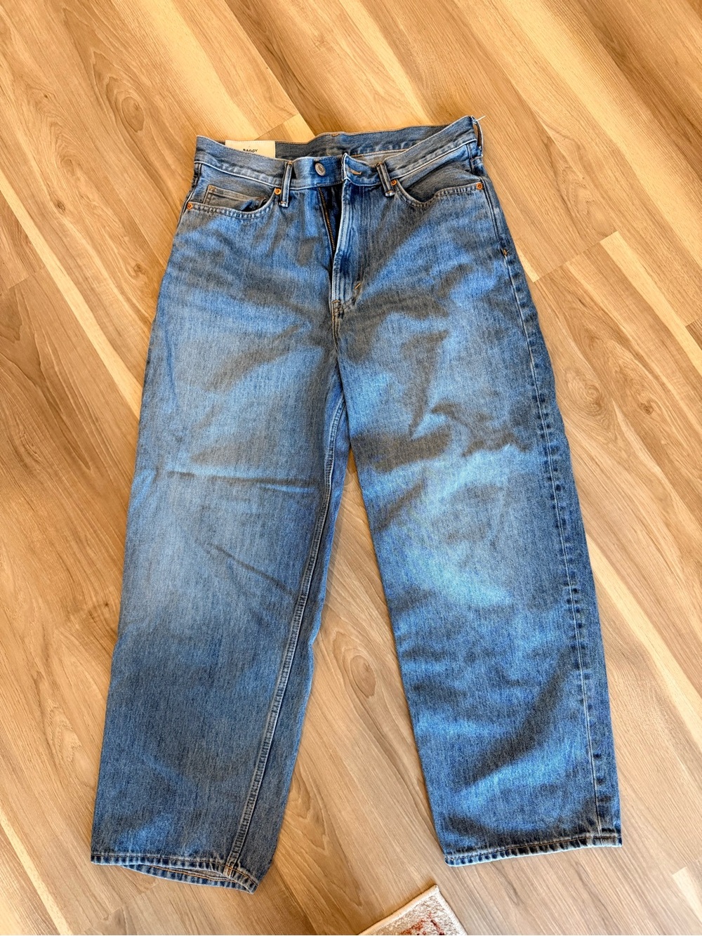 H&M Men's Relaxed Fit Blue Jeans